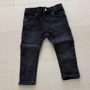 Zara baby skinny denim black 12-18